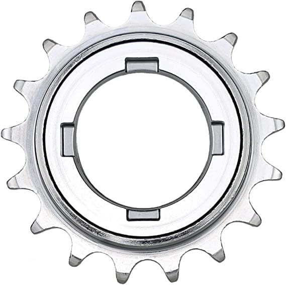 CyclingDeal 16 17 or 18 Teeth Single Speed Bike Bicycle Compatible with Shimano Type Freewheel Cassette 1/2" x1/8" or 1/2" x3/32