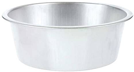HAROLD IMPORT Round Dish Pan Wash Tub, Aluminum