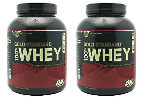 Optimum Nutrition 100% Whey Gold Standard, Chocolate Mint, 10 Pounds