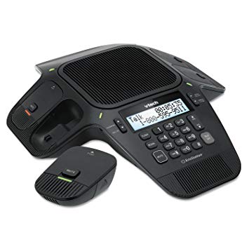 VTECH VCS704 ErisStation Conference Phone with Wireless Mics