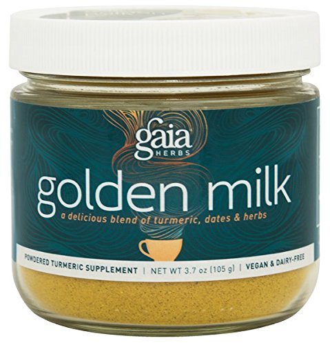 Gaia Herbs Golden Milk, 3.7 Ounce (2 Pack)