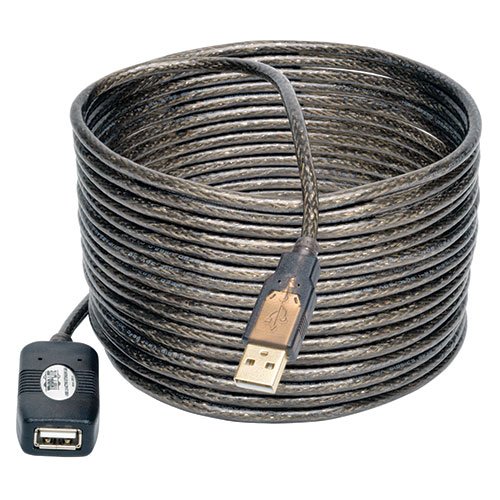 Tripp Lite U026-016 16ft 5M USB2.0 A/A Active Extension/Repeater Cable, 16 Feet
