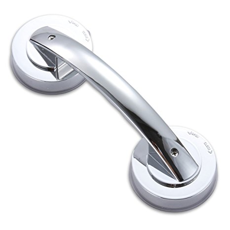 Beckly Powerful Suction Cup Handle No Tools Necessary! Just Turn 60 Degrees and place on any Flat Smooth surface. For Bath Safety and Cabinet Doors Also Fridge Accessory. Beautiful Modern Design to Match Your up to date Kitchen and Stylish Bathroom. Great For College Dorm Mini Fridge.