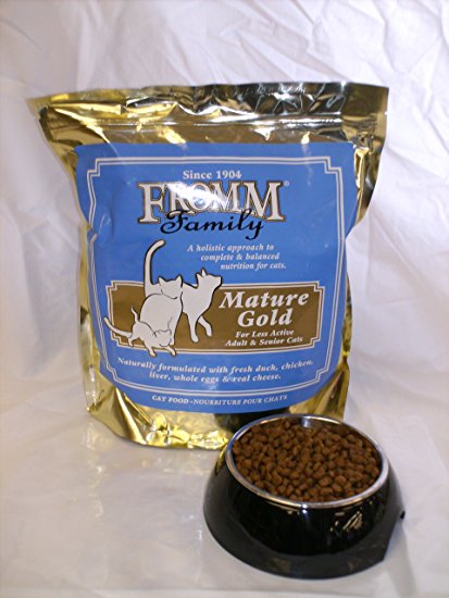 Fromm Gold Holistic Mature Dry Cat Food, 2.5-Pound Bag