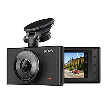 Roav by Anker Dash Camera C2, FHD 1080P, 3" LCD, 4-Lane Wide-Angle View Lens, G-Sensor, WDR, Loop Recording, Night Mode, 2-Port Charger, No Wi-Fi or App