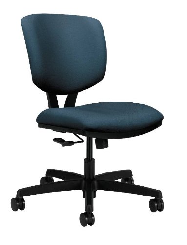 HON Volt Center-Tilt Task Chair for Office or Computer Desk, Cerulean Fabric