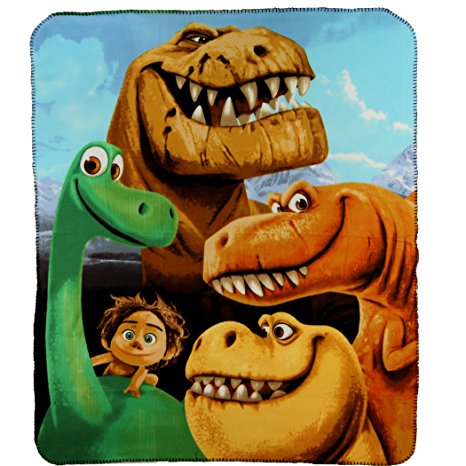 The Good Dinosaur "Line-Up" Fleece Character Blanket 50 x 60-inches