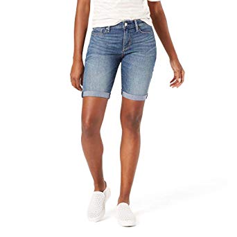 Signature by Levi Strauss & Co. Gold Label Women's Mid-Rise Bermuda Shorts