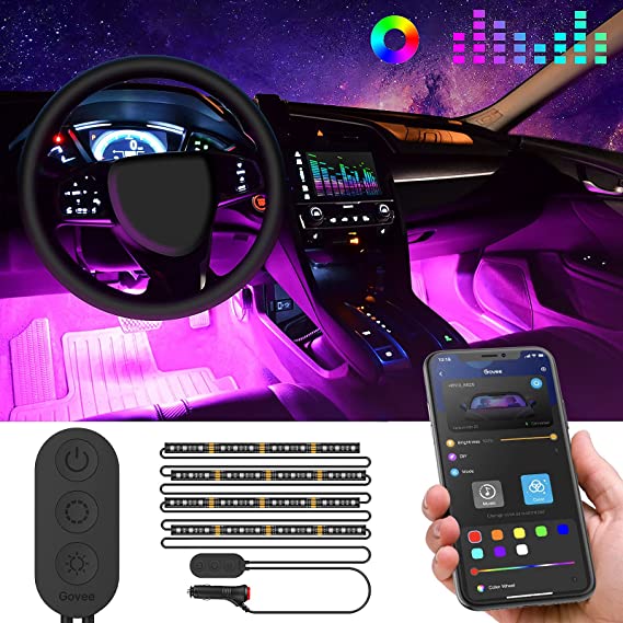 RGB-LED Innenbeleuchtung Auto