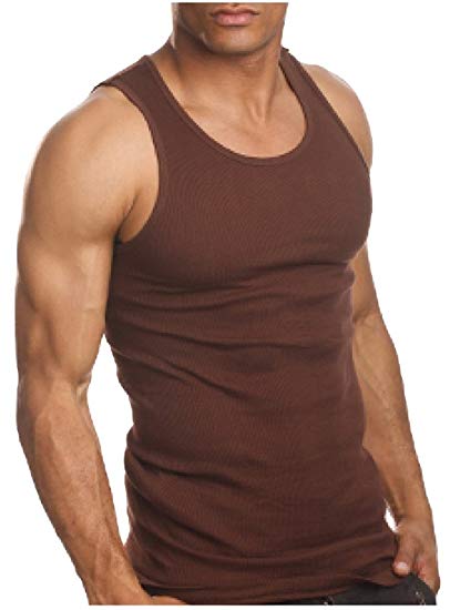 ToBeInStyle Men's A-Shirt Tank Top Muscle Shirt