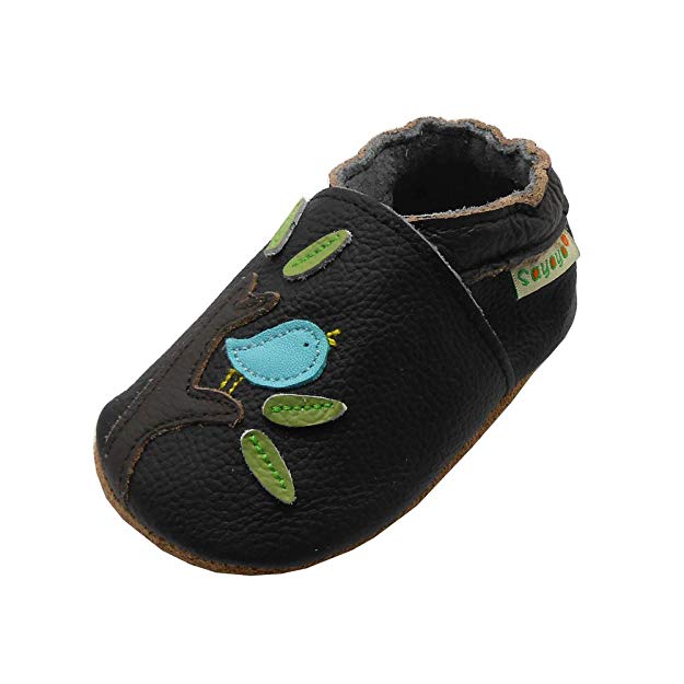 Sayoyo Baby Chick Soft Sole Leather Infant and Toddler Shoes
