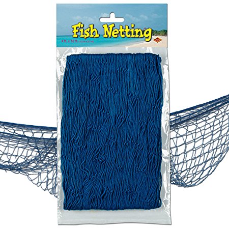 Fish Netting (blue) Party Accessory  (1 count) (1/Pkg)