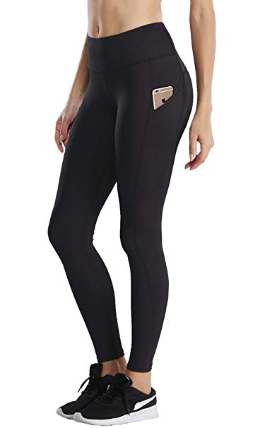 DILANNI Active Leggings,High Waisted Legging for Women with Pockets Ankle Length Yoga Pants No See Through