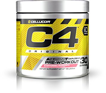 Cellucor, C4 Original Explosive Pre-Workout Supplement, Strawberry Margarita, 30 Servings