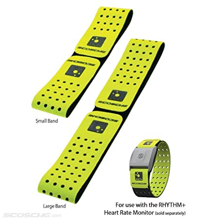 Scosche Rhythm  Replacement Strap - Green Strap For Scosche Rhythm  Optical Heart Rate Monitor Armband