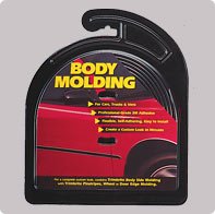 Body Molding/Trim - Universal - Black Body Side Molding ~ 1" x 14 Feet