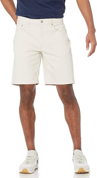 Amazon Essentials Mens Straight-fit 9" Inseam Stretch 5-Pocket Short