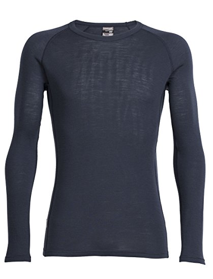 Icebreaker Men's Everyday Long Sleeve Body Fit Basics Crewe Top