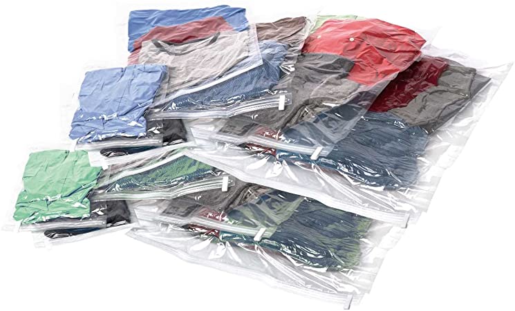 Samsonite Compression Packing Bags, Clear