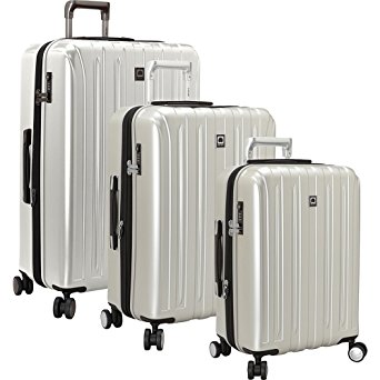 Delsey Helium Titanium Three-Piece Hardside Spinner Set (19"/25"/29")