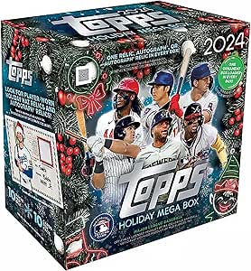 Topps 2024 Holiday Baseball Factory Sealed Mega Box - Baseball Wax Packs