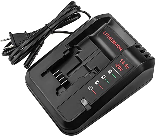 Charger Compatible with Black and Decker 20V Lithium Battery LBXR20 LBXR2030 LB2X4020 Compatible with Porter Cable 20V Lithium Battery PCC680L PCC681L PCC682L PCC685L PCC685LP