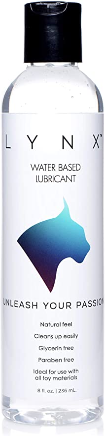 Lynx Water Based Lubricant, 8 Ounces, 8 Fluid Ounce