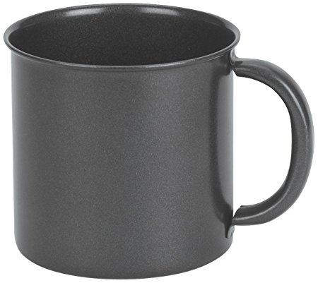 Stansport Steel Mug, 14-Ounce, Black Granite