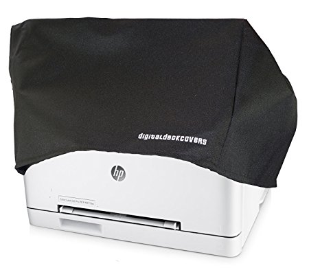 Printer Dust Cover for HP Color LaserJet Pro MFP M177fw / M277dw Printers [Antistatic, Water Resistant, Heavy Duty Fabric, Black] by DigitalDeckCovers