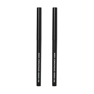 e.l.f. No Budge Retractable Eyeliner Duo, Set of 2, Includes Black & Coffee