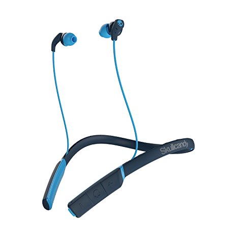 Skullcandy Method Bluetooth Wireless Sport Earbuds with Mic, Navy