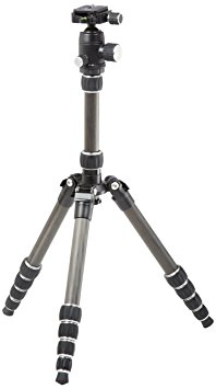 AmazonBasics 52-Inch Carbon Fiber Travel Tripod with Bag