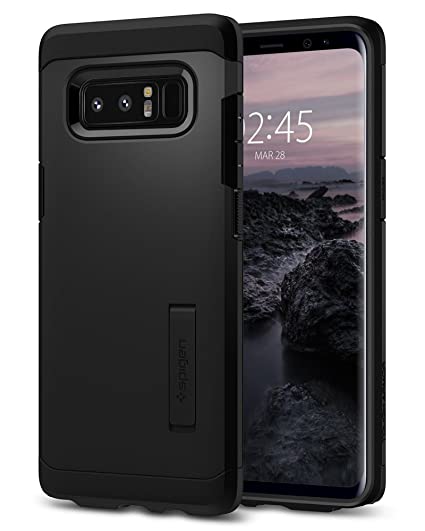 Spigen Tough Armor Back Cover Case for Samsung Galaxy Note 8 (TPU   Poly Carbonate | Black)