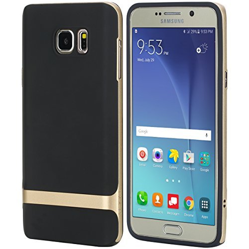 Note 5 Case, Galaxy Note 5 Case, ROCK(TM) [Royce Series] Dual Layer Ultra Thin & Slim Case for Samsung Galaxy Note 5 [Champagne Gold]