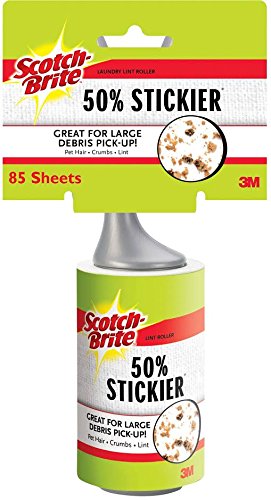 Scotch-Brite Lint Roller 50% Stickier, 85 Sheets, 5 Count