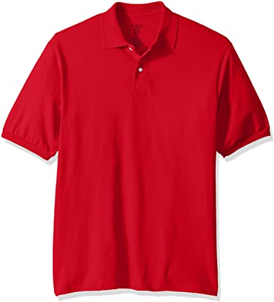 Jerzees Men's Spot Shield Short Sleeve Polo Sport Shirt