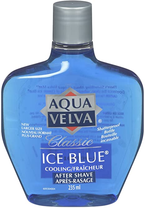Aqua Velva After Shave, Classic Ice Blue, 235 ml