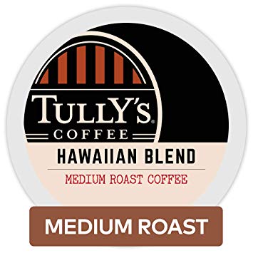 Tully's Coffee House Blend K-Cup for Keurig Brewers