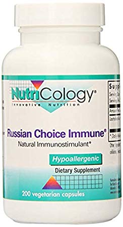 Nutricology Russian Choice Immune, Vegicaps, 200-Count