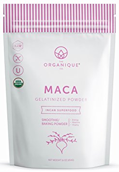 The Organique Co. Organic Gelatinized Maca Superfood Powder - 1lb