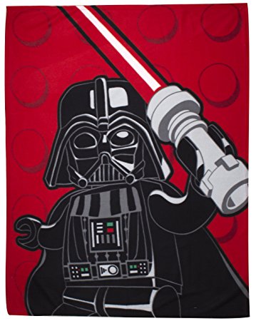 Lego Star Wars Darth Vader Fleece Blanket