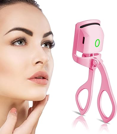 Heated Eyelash Curlers Ultimate Styling! Rapid Heat-up, USB Rechargeable, Temperature Control, Long-Lasting Curls, Safe Design