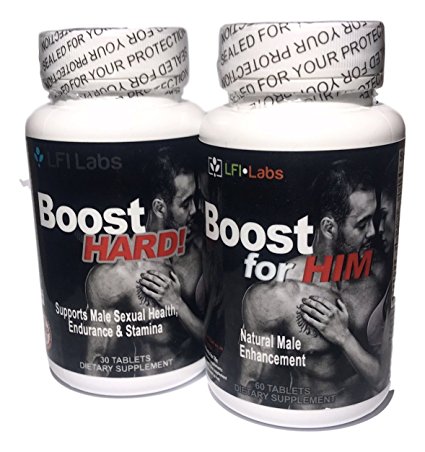 Male Enhancement Supplement Super Stack — Boost for Him & Boost Hard — Ultimate Enhancing Pills for Increasing Size. Men’s Test Boosting Caps for Gains. Horny Goat Weed   Maca Root
