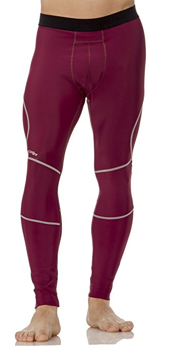 AeroSkin Dry Mens Compression Running and Workout Pants