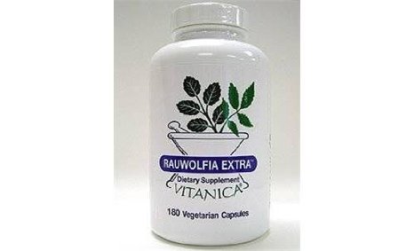 Vitanica Rauwolfia Extra Capsules, 180-Count