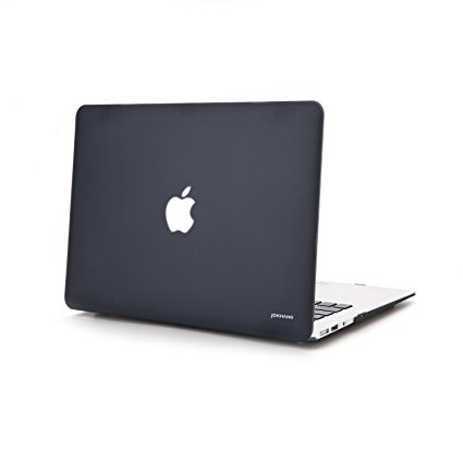 MacBook Pro 13-inch Case,JOKHANG Ultra Slim Soft-Touch Plastic Hard Shell Case Cover[2 in 1] with Keyboard Cover [ Model: A1278 ] - Black