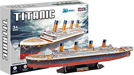 RMS Titanic 3D Puzzle, 113 Pieces