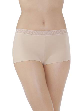 Vassarette Women’s Invisibly Smooth Boyshort Panty 12383