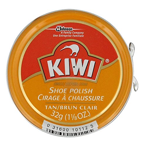 Kiwi Shoe Polish Paste, 1-1/8 oz, Tan