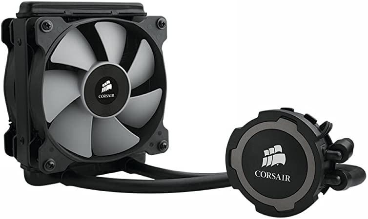 Corsair Hydro H75 Wasserkühlung (120mm Lüfter, All-in-One High Performance CPU) schwarz